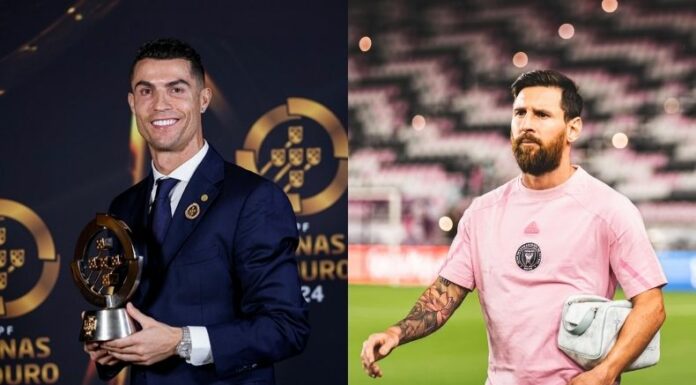 Cristiano Ronaldo no dejó pasar la oportunidad para recordar quién es el máximo goleador de todos los tiempos.