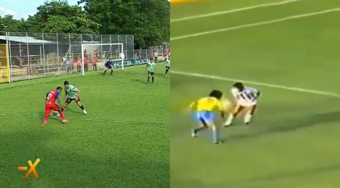 El colombiano Jorge Lara reconoció que realizaba el gesto técnico desconociendo que es una creación de 