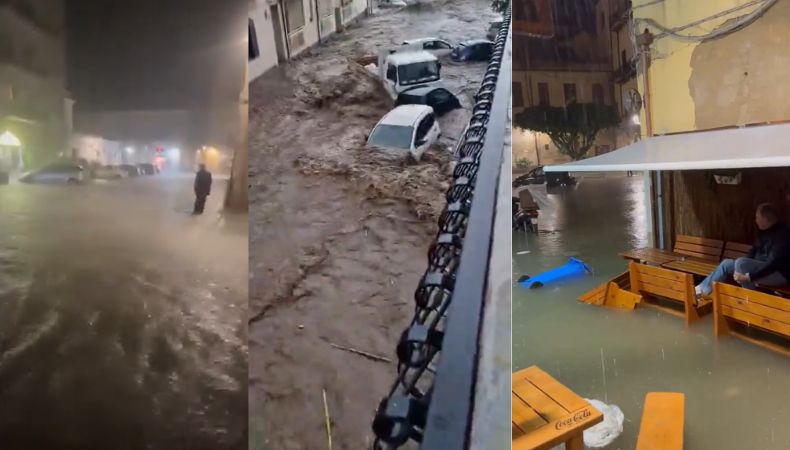 Las autoridades en Italia se mantienen en alerta tras las severas inundaciones que han generado las lluvias en las últimas horas.