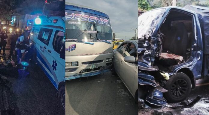 Te presentamos los accidentes de tránsito ocurridos en diferentes partes del país, hasta este instante, en el jueves 14 de noviembre.