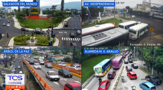 Desde muy temprano, le acompañamos para mostrarle el reporte del tráfico en las distintas arterias en este 15 de noviembre.