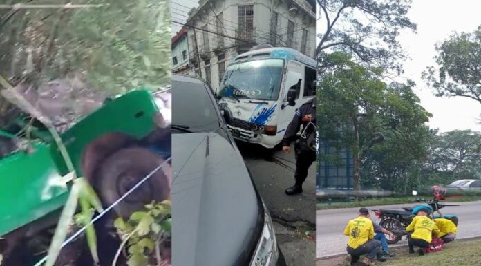 Te presentamos los accidentes de tránsito ocurridos en diferentes partes del país, hasta este instante, en el viernes 15 de noviembre.