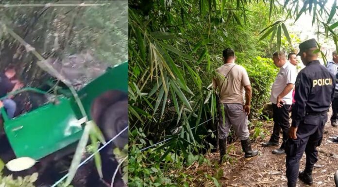 La PNC reporta varias personas lesionadas en un accidente de tránsito registrado en el cantón Huiscoyolate, Sonsonate.