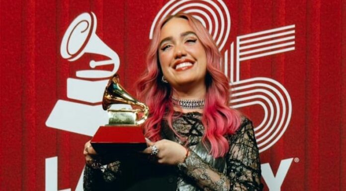 La cantante colombiana, Ela Taubert marcó un espectacular hito en su carrera musical con el prestigioso distintivo.