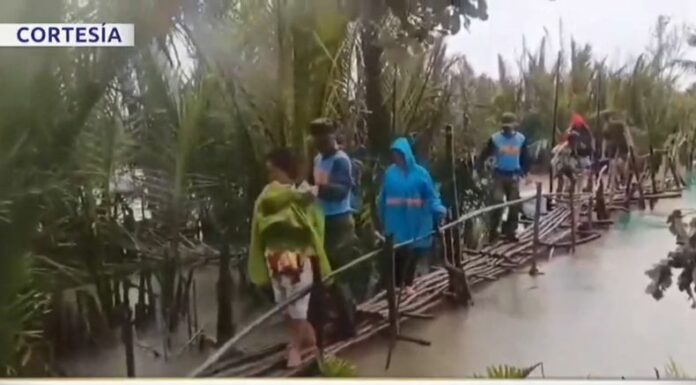 El Tifón Usagi tocó tierra en Filipinas, un fenómeno que ha elevado las emergencias en ese país y las evacuaciones de las personas.