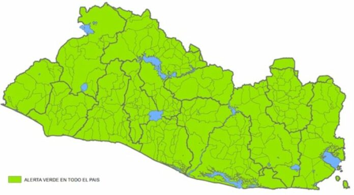 Por la influencia de tormenta tropical Sara y la cercanía de la Zona de Convergencia Intertropical (ZCIT) se activa alerta verde en el país.