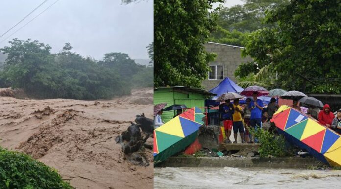 La tormenta tropical Sara en Honduras mantiene en alerta roja varios departamentos y se reportan varios puentes colapsados.