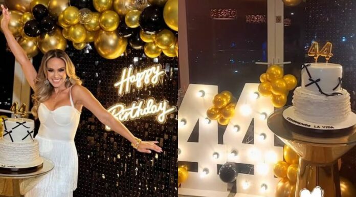 Luciana Sandoval comenzó los festejos de su cumpleaños a lo grande, rodeada de mucho glamour, amor y buena compañía.