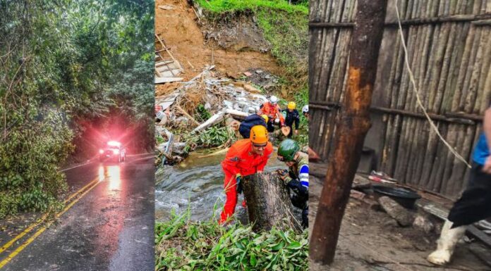 Tras las intensas lluvias registradas en las últimas horas, han generado estragos en distintos puntos del territorio nacional.