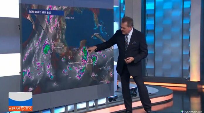 Para este día, se prevé que las lluvias continúen, pero las condiciones mejorarán en el transcurso de las horas.