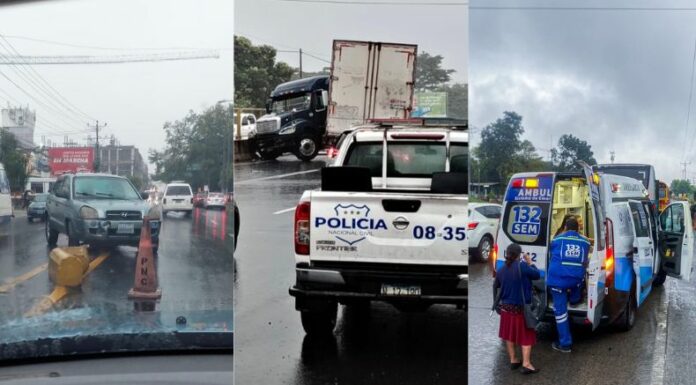 Te presentamos los accidentes de tránsito ocurridos en diferentes partes del país, hasta este instante, en el lunes 18 de noviembre.