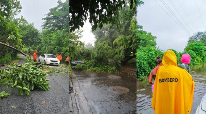 Las intensas lluvias registradas en las últimas horas, han generado estragos en distintos puntos del territorio nacional.