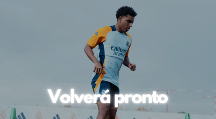 El jugador brasileño del Real Madrid puede volver muy pronto a las canchas luego de sufrir una lesión con su club.