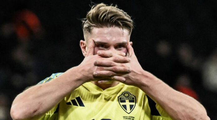 En uno de los encuentros más interesantes de la jornada, el conjunto de Suecia tuvo un enorme momento de parte de su delantero estrella, Gyökeres.