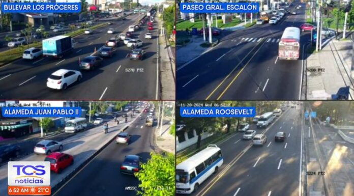 Desde muy temprano, le acompañamos para mostrarle el reporte del tráfico en las distintas arterias en este 20 de noviembre.