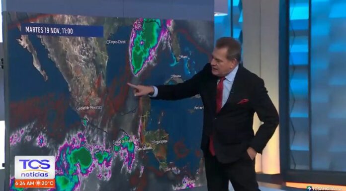El ingeniero Moisés Urbina nos ofrece un reporte detallado sobre el frente frío que se espera ingrese al país en los próximos días.