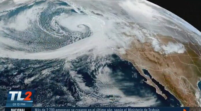 Estados Unidos percibe fuertes lluvias generadas por un 