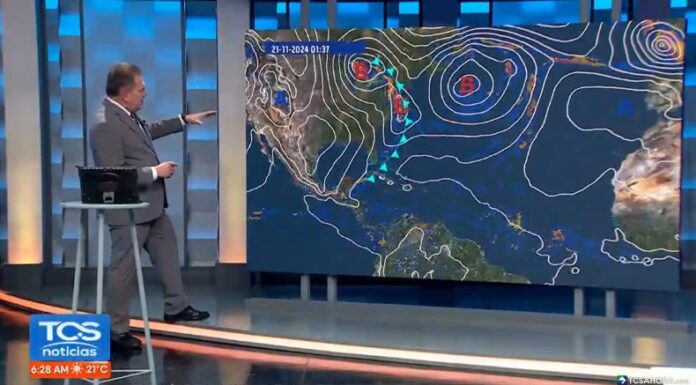 El ingeniero Moisés Urbina brindó mayores detalles sobre el ingreso de vientos nortes en el territorio salvadoreño.