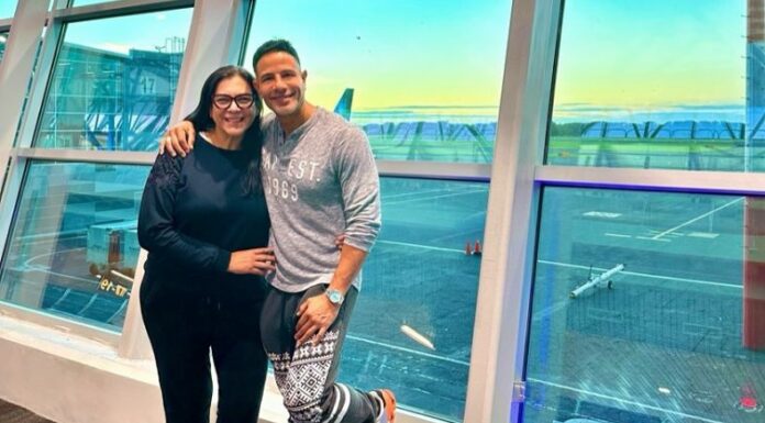 Billy Calderón compartió momento emotivo al lado de su esposa, quienes se destacan por ser una pareja con complicidad.