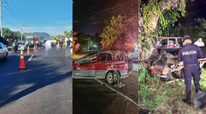 Te presentamos los accidentes de tránsito ocurridos en diferentes partes del país, hasta este instante, en el sábado 23 de noviembre.