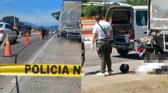 En las últimas horas, las autoridades han reportado que un motociclista falleció, tras un accidente de tránsito.