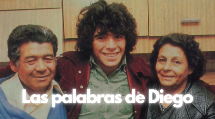Hoy se cumplen 4 años de la muerte de Diego Maradona, hoy recordamos las palabras que le decía a su madre.