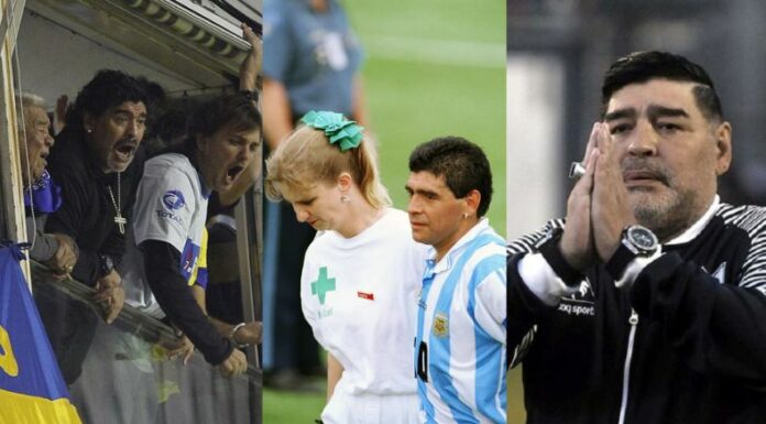 Este día se cumplen 4 años de la muerte de Diego Maradona.