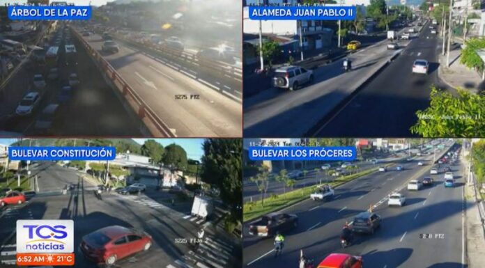 Desde muy temprano, le acompañamos para mostrarle el reporte del tráfico en las distintas arterias en este 26 de noviembre.