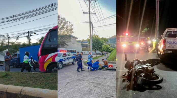 Te presentamos los accidentes de tránsito ocurridos en diferentes partes del país, hasta este instante, en el martes 26 de noviembre.