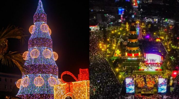 La Navidad ya está en varios puntos de nuestro país y la Plaza Salvador del Mundo ya se encuentra lista para la mejor época del año.