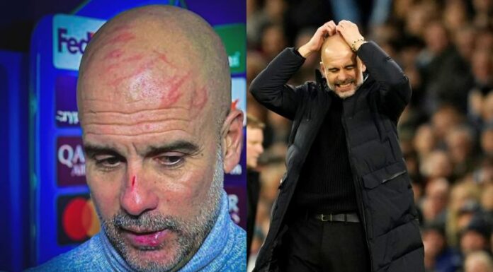 El entrenador del Manchester City, Pep Guardiola, matizó sus declaraciones tras del empate ante el Feyenoord en Champions.