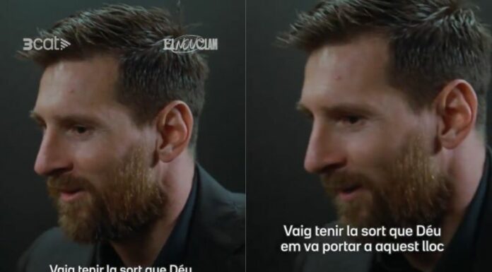 Estas fueron las palabras de Lionel Messi en conmemoración al aniversario del conjunto azulgrana este viernes 29 de noviembre.