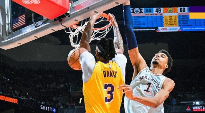 En uno de los encuentros más interesantes de la jornada, el conjunto de Los Lakers se quedaron con un gran triunfo ante los Spurs.