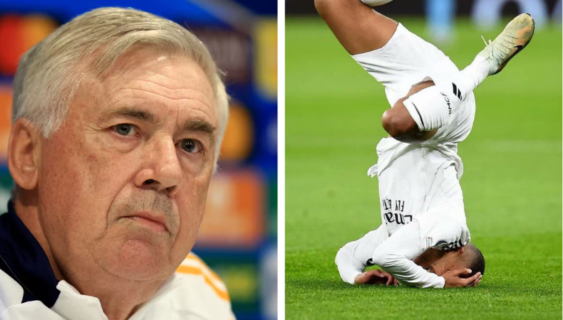 Ancelotti habló sobre el bajo rendimiento de Mbappé, sin embargo, le brindó el apoyo que el francés necesita.