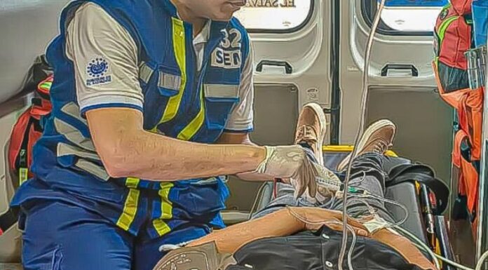 El Sistema de Emergencias Médicas (SEM), atendió a una mujer por golpe de calor. Este caso ocurrió en San Miguel.