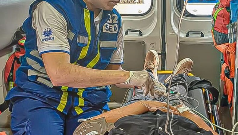 El Sistema de Emergencias Médicas (SEM), atendió a una mujer por golpe de calor. Este caso ocurrió en San Miguel.