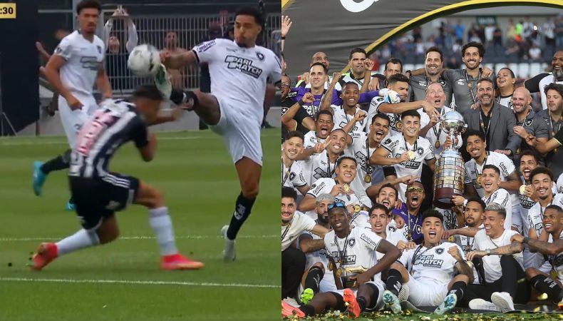 Botafogo se impuso al Atlético Minero en el Más Monumental y conquistó la primera Copa Libertadores de su historia.