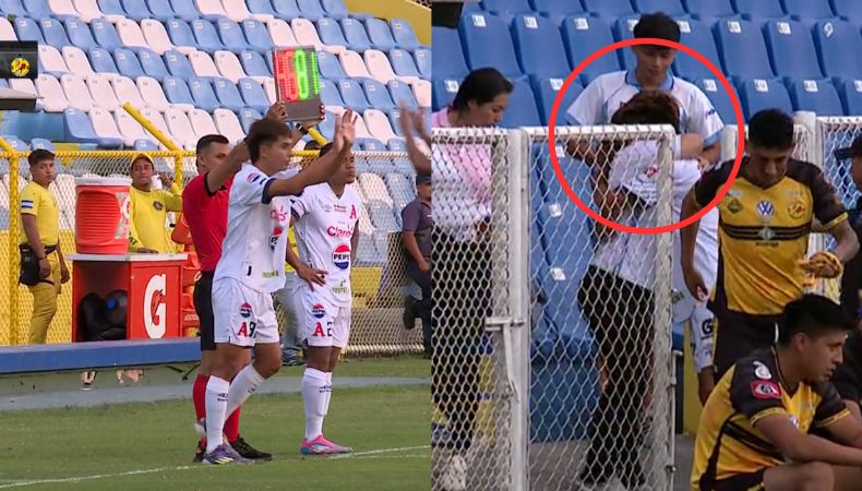 José Manuel Martínez se estrenó a lo grande en primera, dando unas prestaciones ofensivas muy interesantes en el Alianza-Platense.