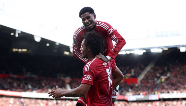 En uno de los encuentros de la Premier League de Inglaterra, el conjunto del Manchester United se quedó con un enorme triunfo ante el Everton.