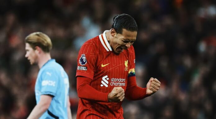 Tras uno de los encuentros más interesantes de la jornada, el conjunto del Liverpool logró quedarse con el triunfo sobre el Manchester City de Guardiola.