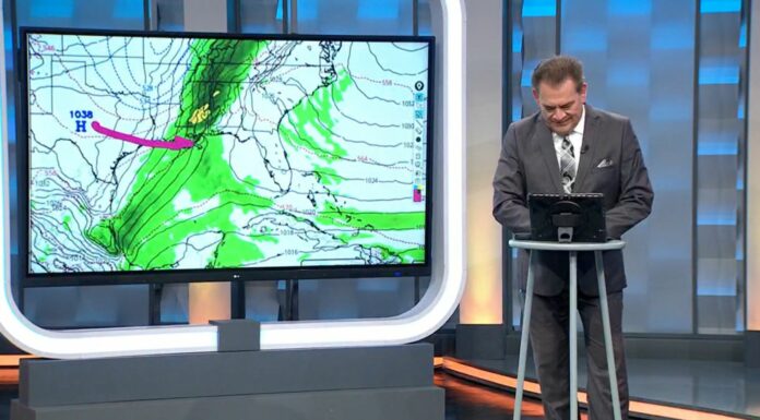 El ingeniero Moisés Urbina, brindó un informe actualizado sobre las condiciones del tiempo ante la presencia de los vientos nortes.