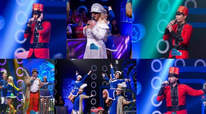 La Navidad llegó a Yo me llamo El Salvador y los participantes realizaron todo un popurrí, sin dejar atrás que ¡YA ES NAVIDAD!