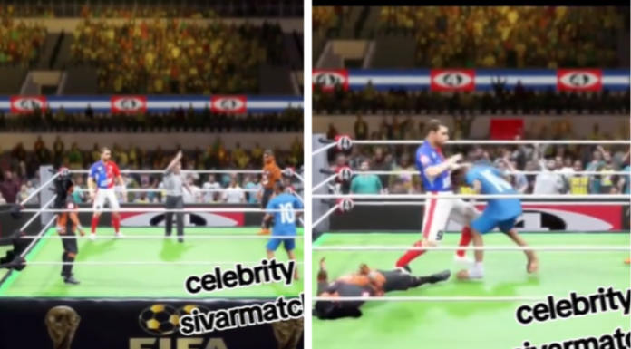 Los videojuegos muchas veces son muy realistas y esta vez, en la plataforma de TikTok se ha viralizado una pelea de futbolistas salvadoreños.