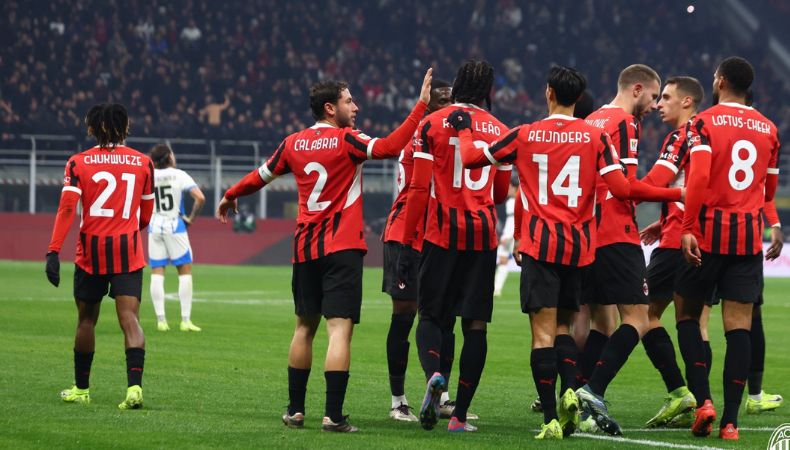En uno de los encuentros más interesantes de la jornada, el conjunto del Milan se quedó con un gran triunfo para estar en Cuartos de Final de Copa de Italia.