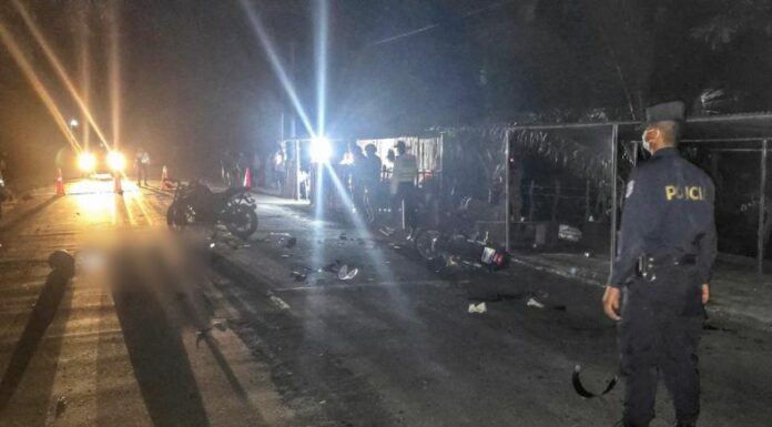La Policía Nacional Civil (PNC) reportó una persona fallecida y dos lesionados en un accidente de tránsito en Usulután.