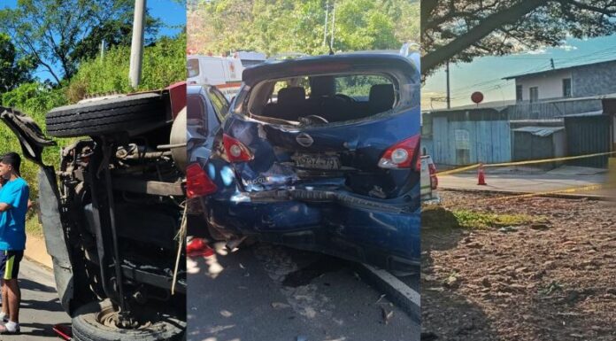 Te presentamos los accidentes de tránsito ocurridos en diferentes partes del país, hasta este instante, en el jueves 5 de diciembre.