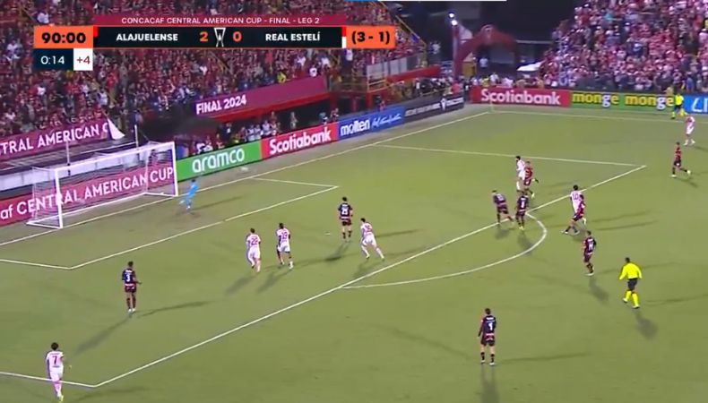 En uno de los encuentros más interesantes de la jornada, el conjunto del Real Estelí se quedó con un golazo a pesar de perder la final ante Alajuelense.