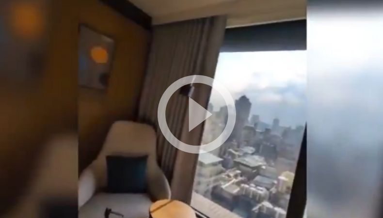 Usuarios de las redes sociales compartieron los momentos que se vivieron durante el sismo de magnitud 7 en California.