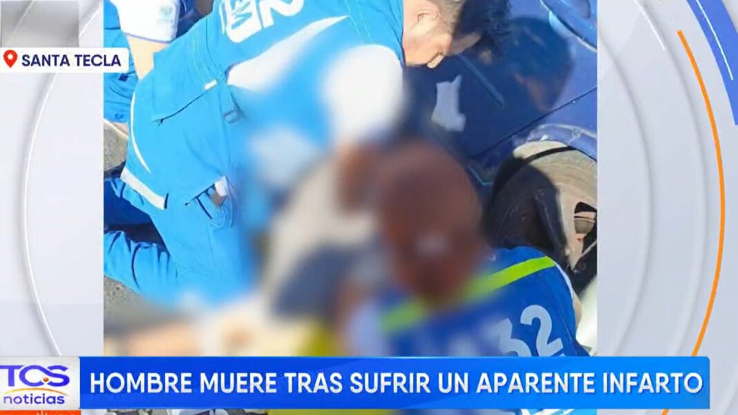 Las autoridades reportaron el fallecimiento de una persona. La causa principal de su deceso se presume que fue por infarto.