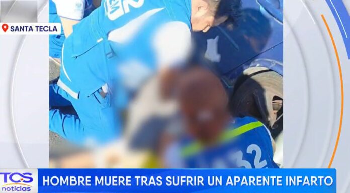 Las autoridades reportaron el fallecimiento de una persona. La causa principal de su deceso se presume que fue por infarto.